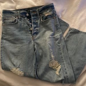 Wild Fable Highest Rise Straight Fit Jeans (Size 4)